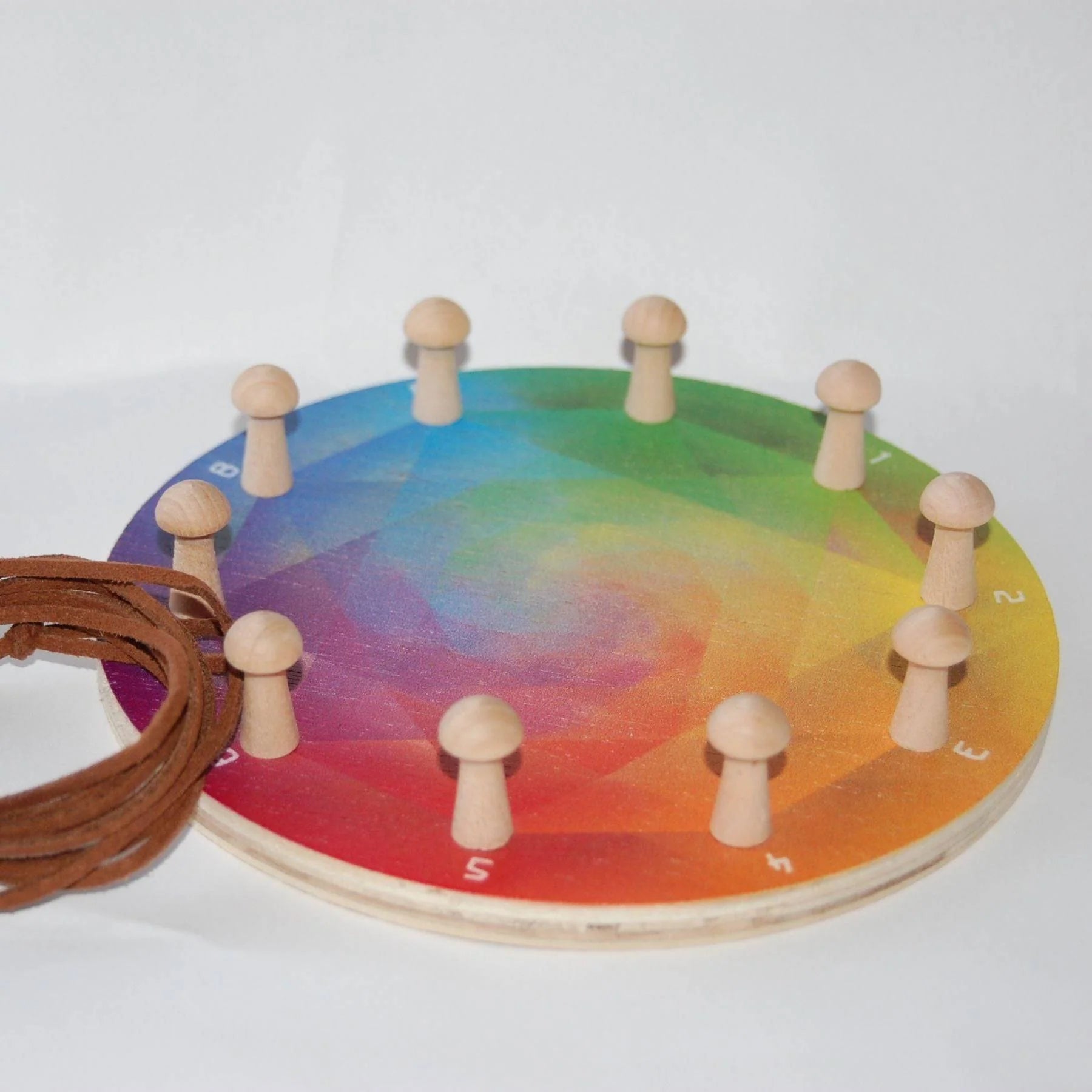 Waldorf Wooden Math Wheel