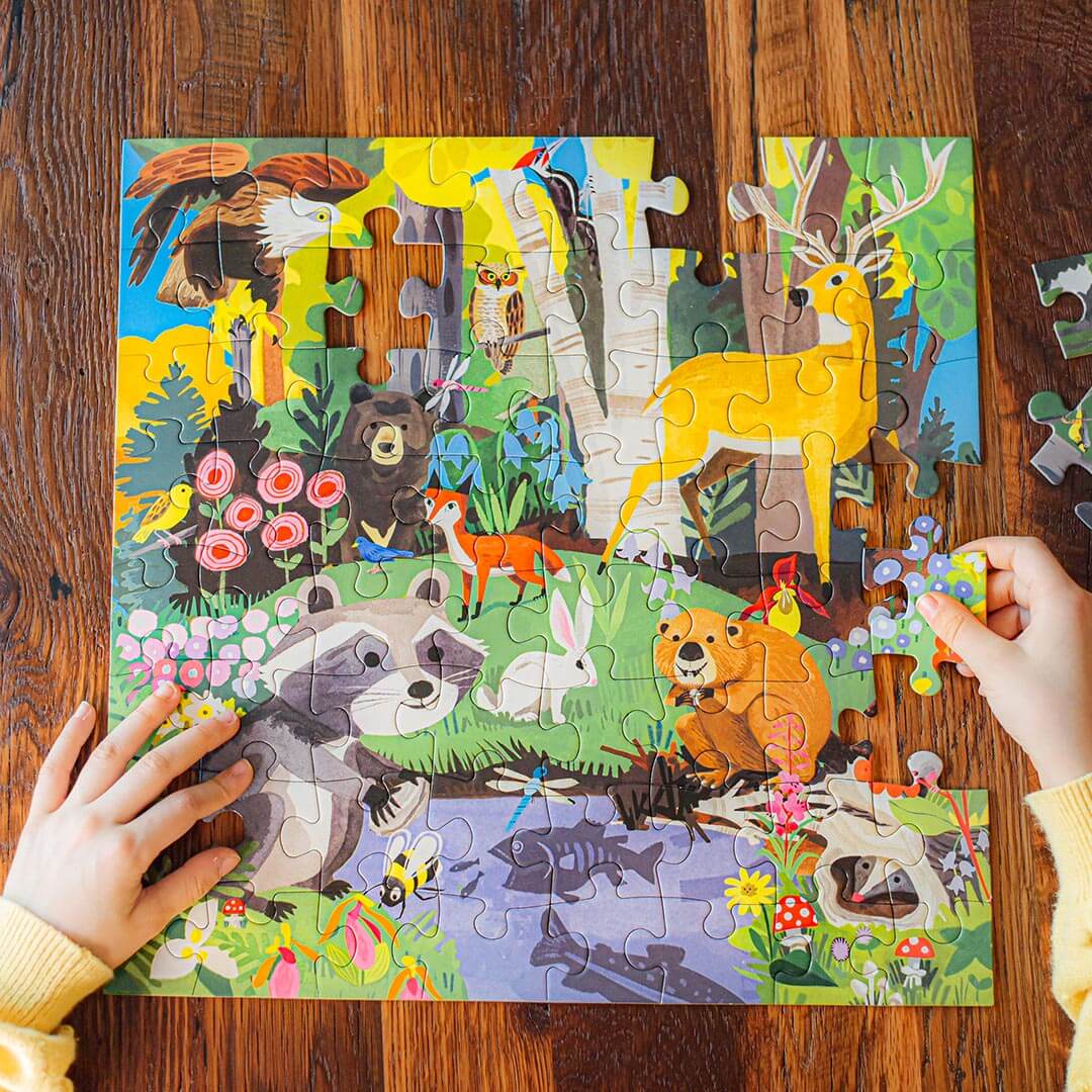 Woodland - 64 Piece Jigsaw Puzzle