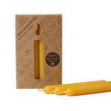 100% Beeswax Amber Candles