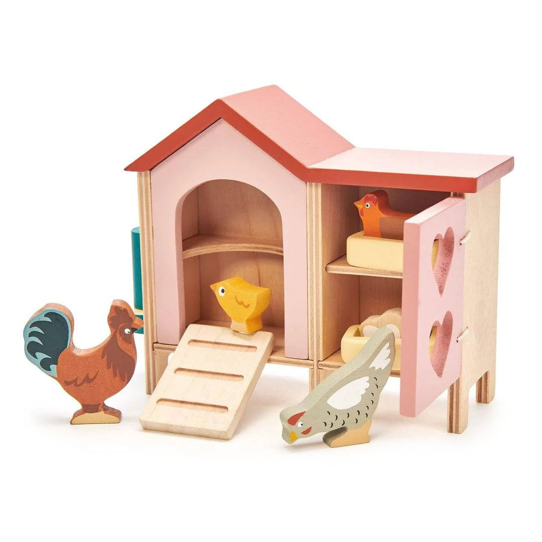 Wooden Toy Chicken Coop