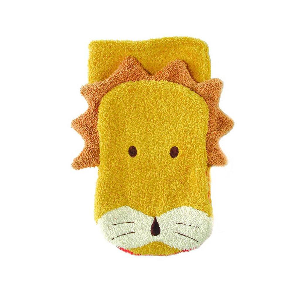 Organic Lion Washcloth Hand Puppet