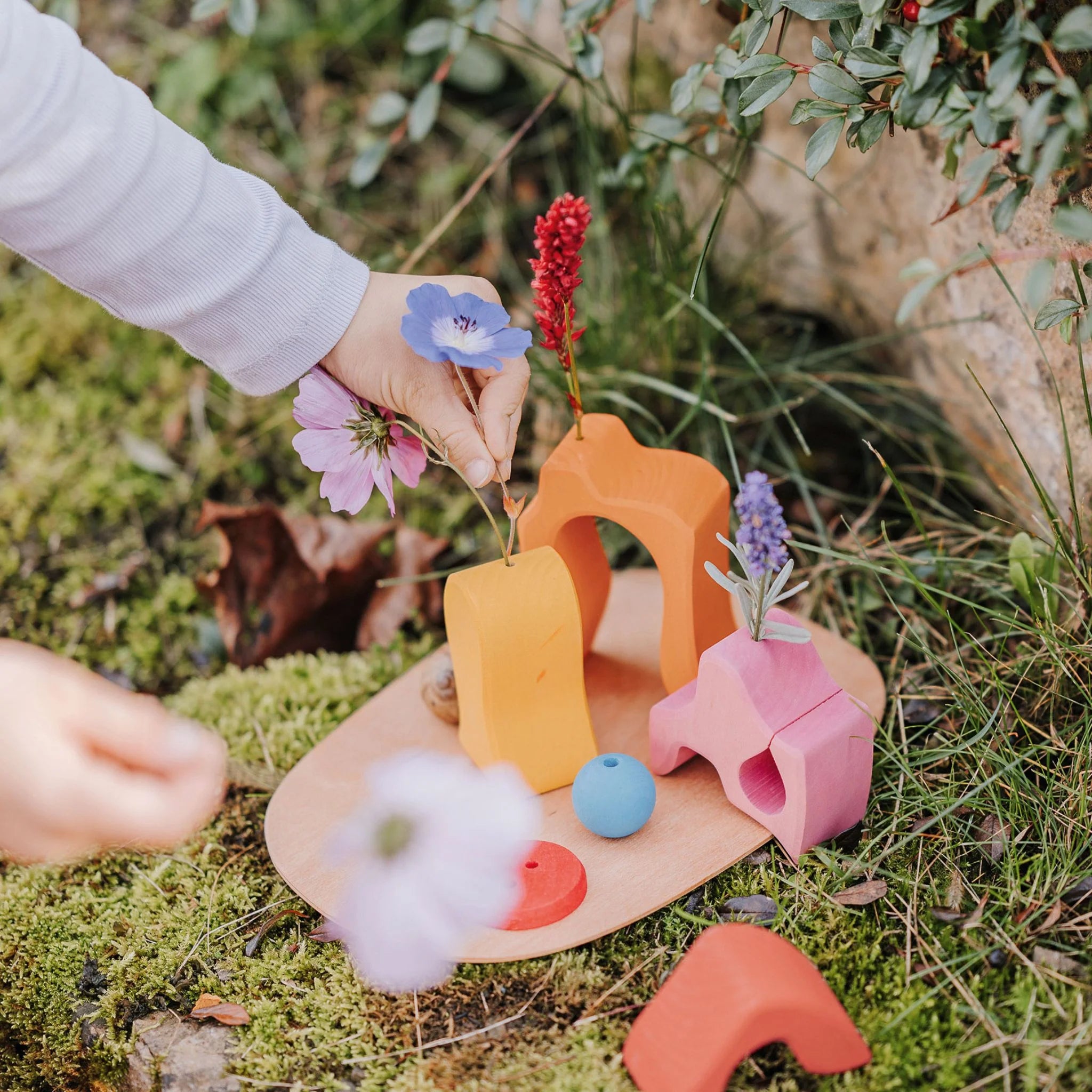 Down by the Meadow - Wooden Small World Play Set