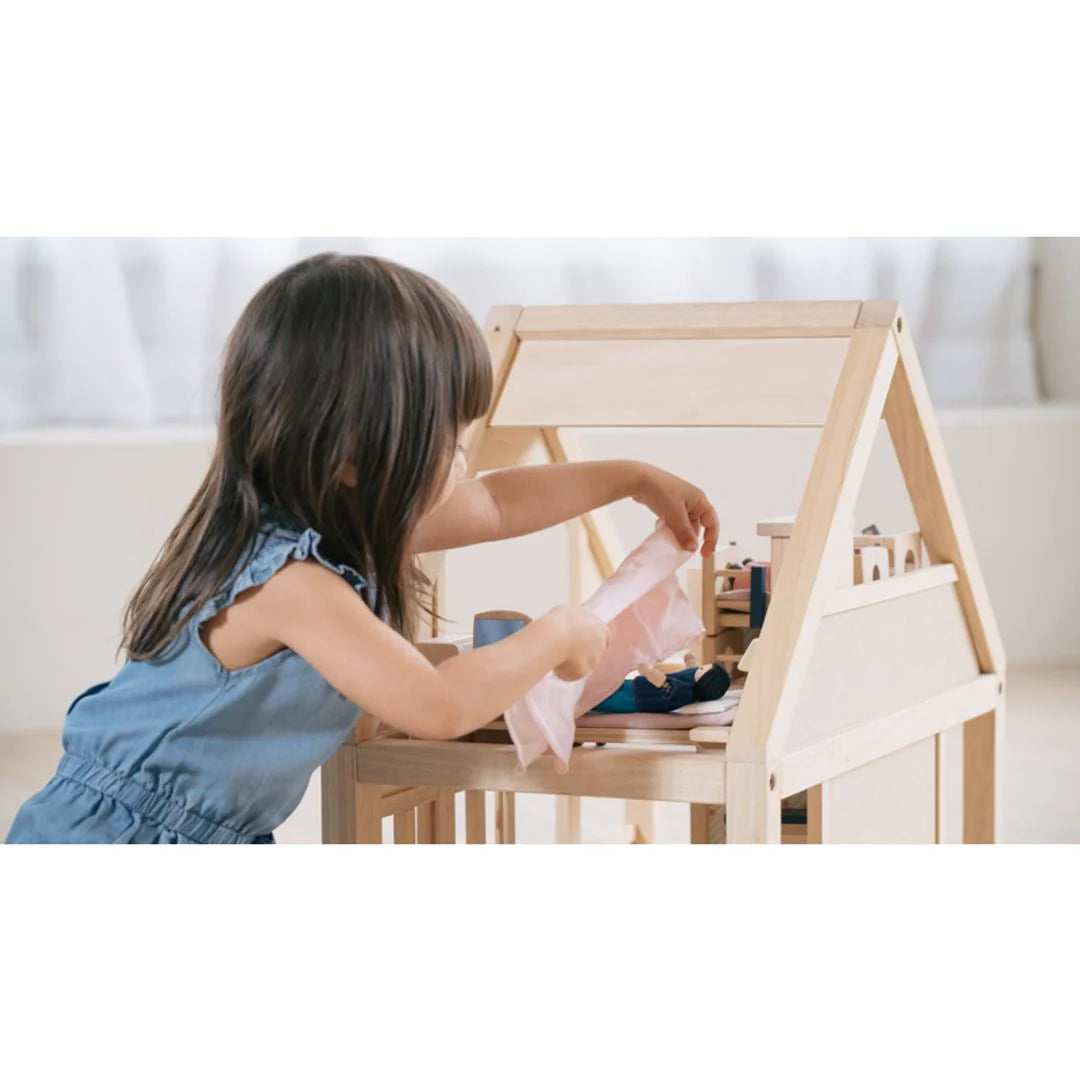 Classic Wooden Dollhouse