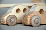 Wooden Toy Car Carrier Truck