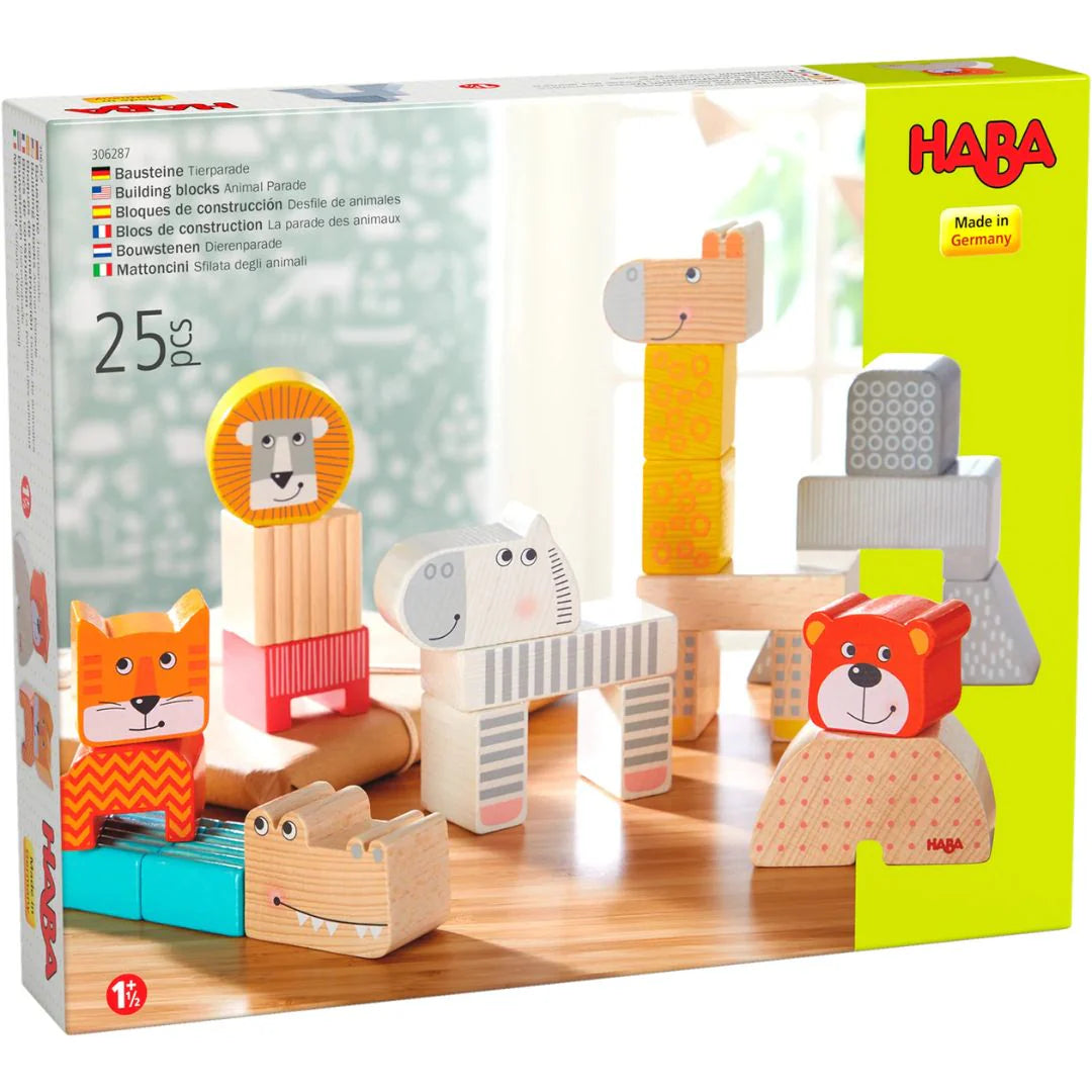 Wooden Animal Parade Blocks