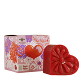 Red Beeswax Heart Candle