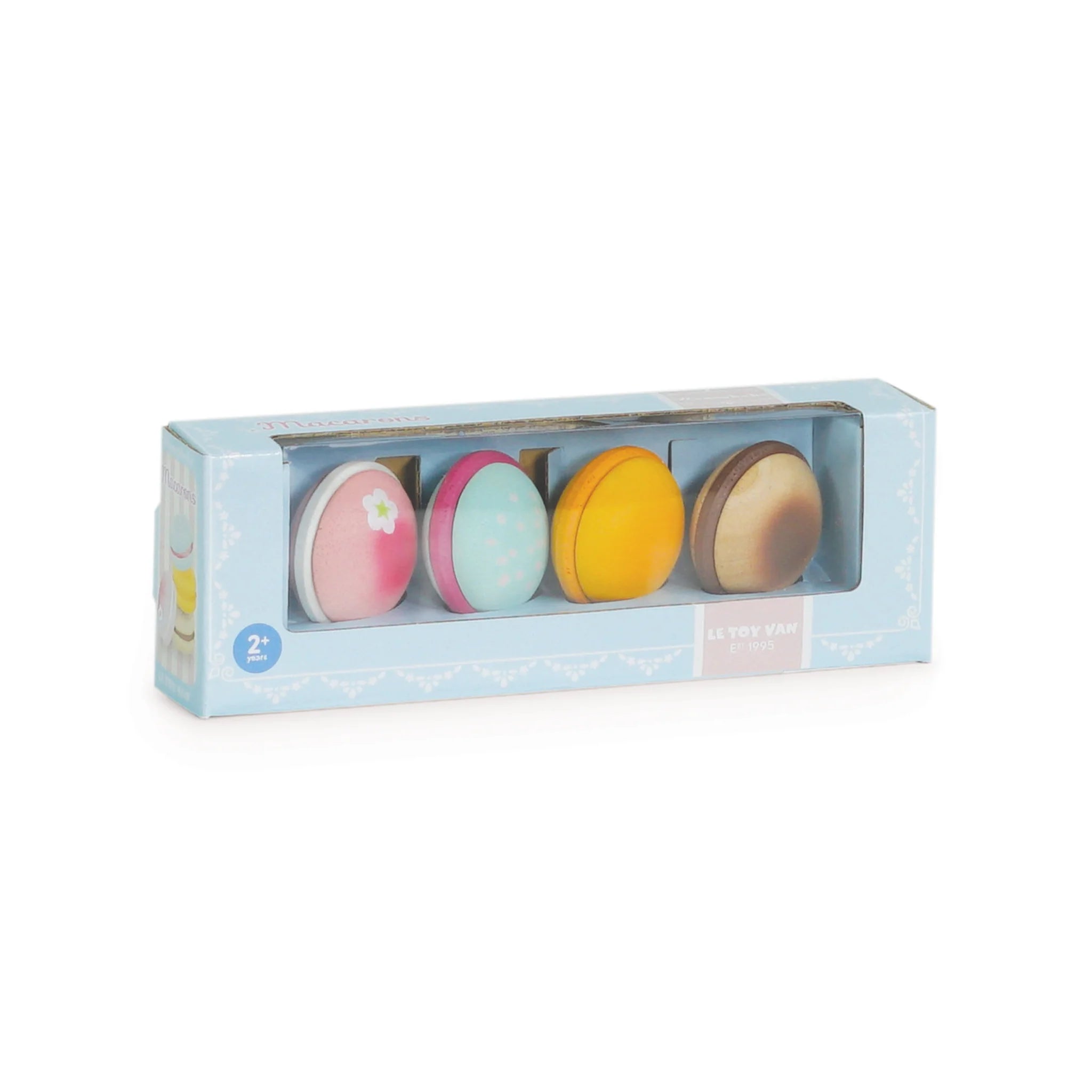 Wooden Macaron Play Food Set