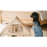 Classic Wooden Dollhouse