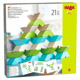 Wooden V-Shaped Building Blocks Set