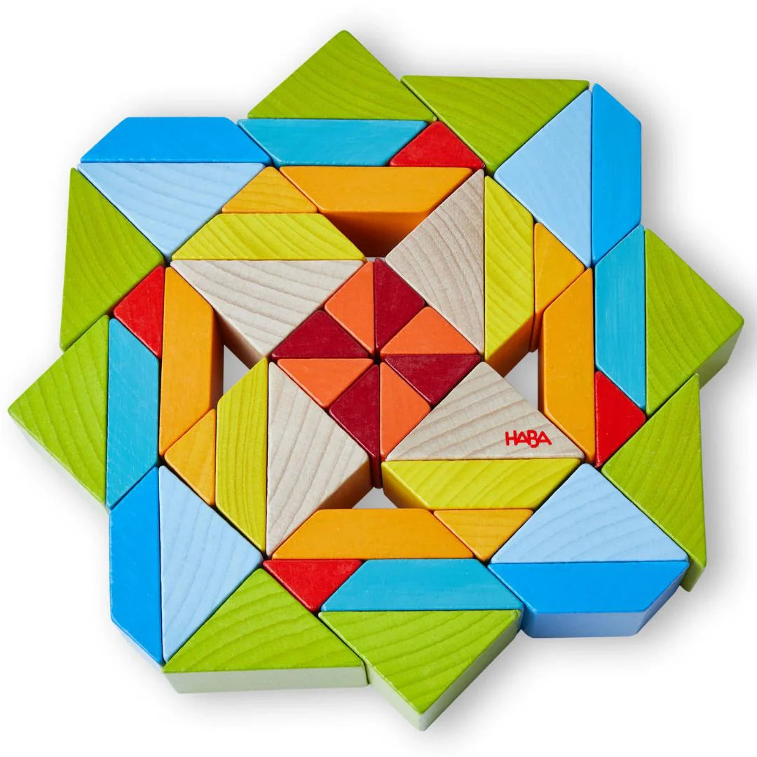 3D Wooden Mosaic Arranging Game