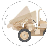 Wooden Dump Truck