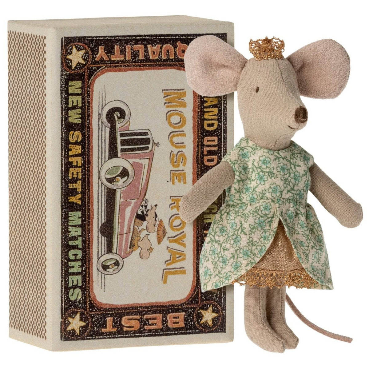 Princess Little Sister Mouse in a Matchbox