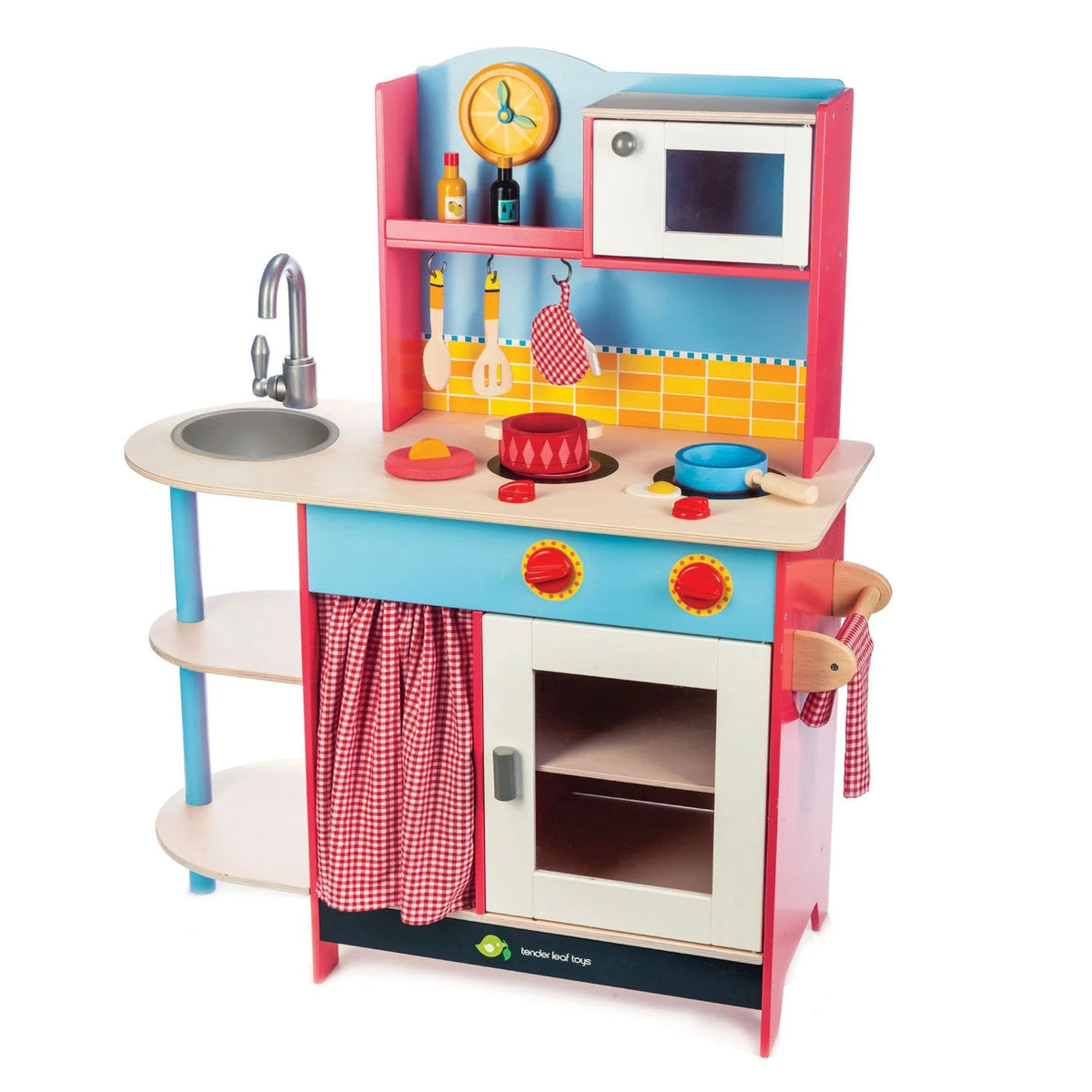 Grand Wooden Play Kitchen