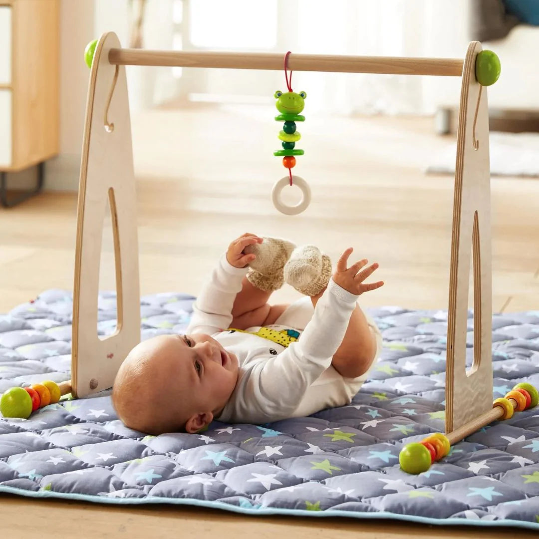 Color Fun Wooden Play Gym And Activity Center