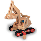 Excavator - Wooden Toy Truck