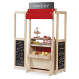 Wooden Puppet Theater & Play Market Stand