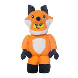 LEGO® Fox Costume Girl Plush Minifigure Small